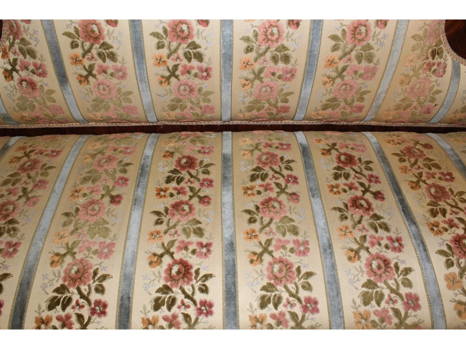1860's Victorian Empire Style Sofa Couch