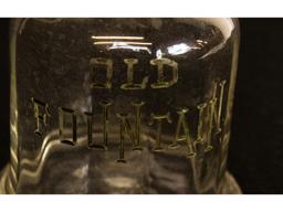 Old Fountain Whiskey Bar Back Bottle