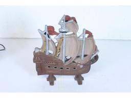 1930's Sailing Ship Lamps