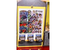 Vintage Style Store Tri-Coin Op Vending Machine