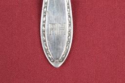 WWII Nazi Adolf Hitler Silverware Large Tablespoon