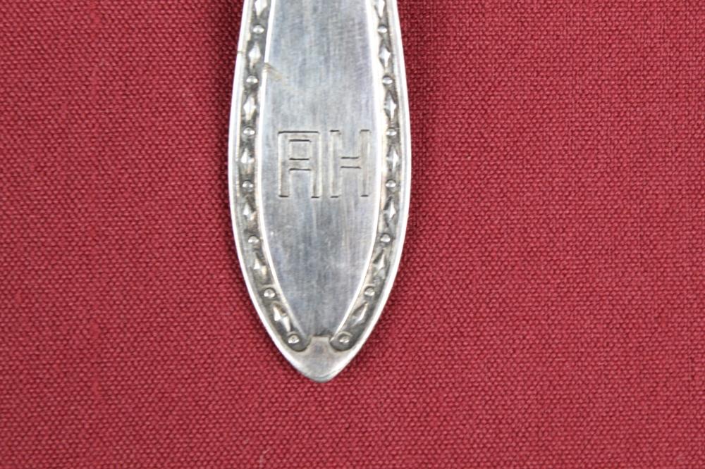WWII Nazi Adolf Hitler Silverware Large Tablespoon