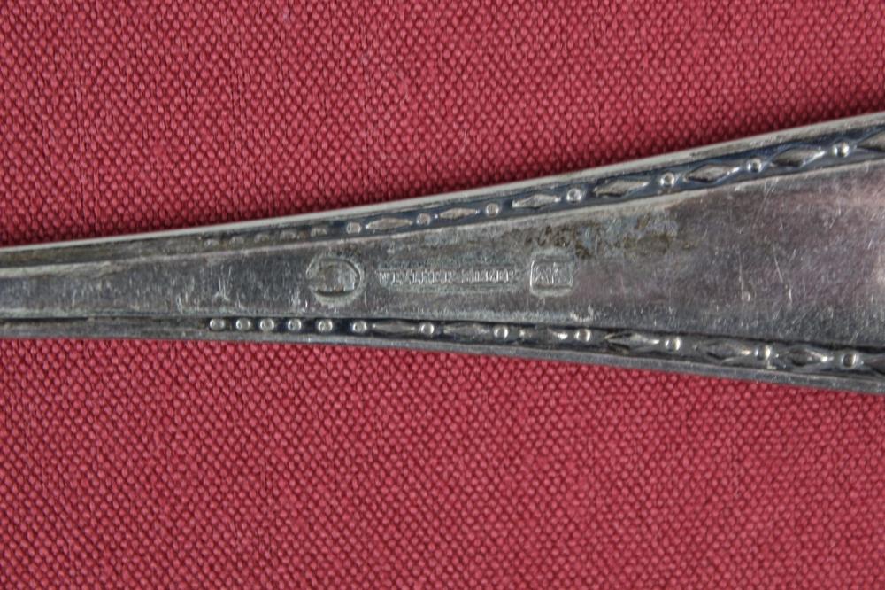 WWII Nazi Adolf Hitler Silverware Large Tablespoon
