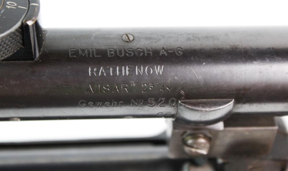 Pre WWII Mauser-Reinhardt 8MM Rifle w/Scope