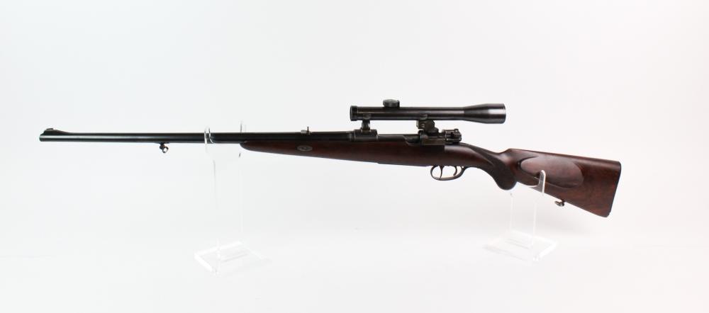 Pre WWII Mauser-Reinhardt 8MM Rifle w/Scope