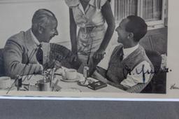 WWII Nazi Goebbels Autographed Photos