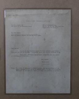 WWII Nazi SS Karl Wolff Signed Document