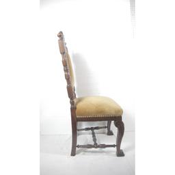 Victorian Heavily Carved Chair