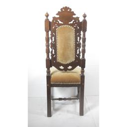 Victorian Heavily Carved Chair