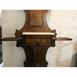 Marble Top Hall Mirror Umbrella Stand