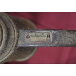 Vintage Industrial Cast Iron Drafting Table Base