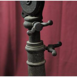 Vintage Industrial Cast Iron Drafting Table Base