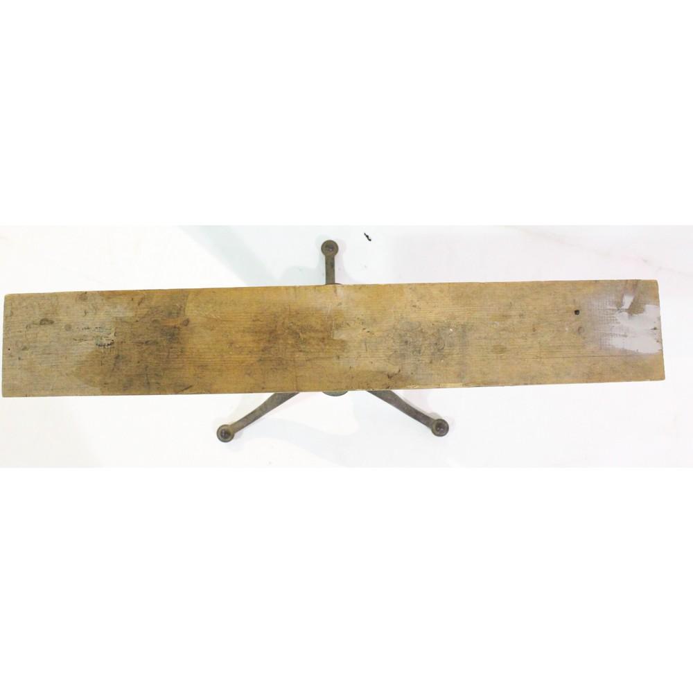 Vintage Industrial Cast Iron Drafting Table Base