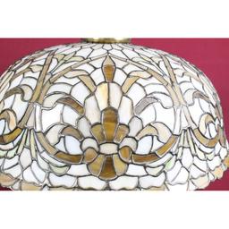 American Leaded Glass Table Lamp