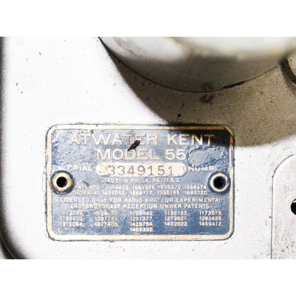 Atwater Kent Model 55 Radio and Speaker