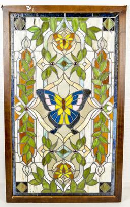 Stained Leaded Glass Window