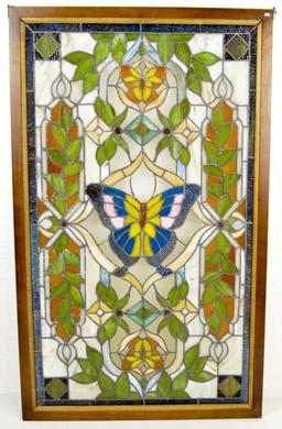 Stained Leaded Glass Window