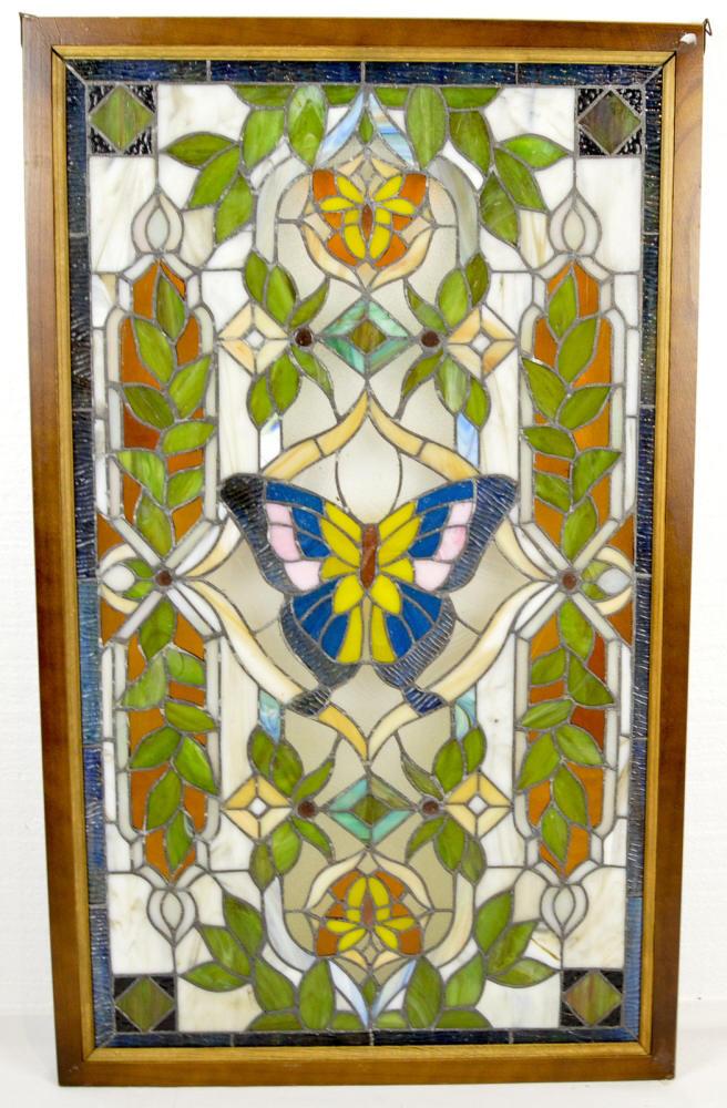 Stained Leaded Glass Window