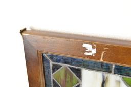 Stained Leaded Glass Window