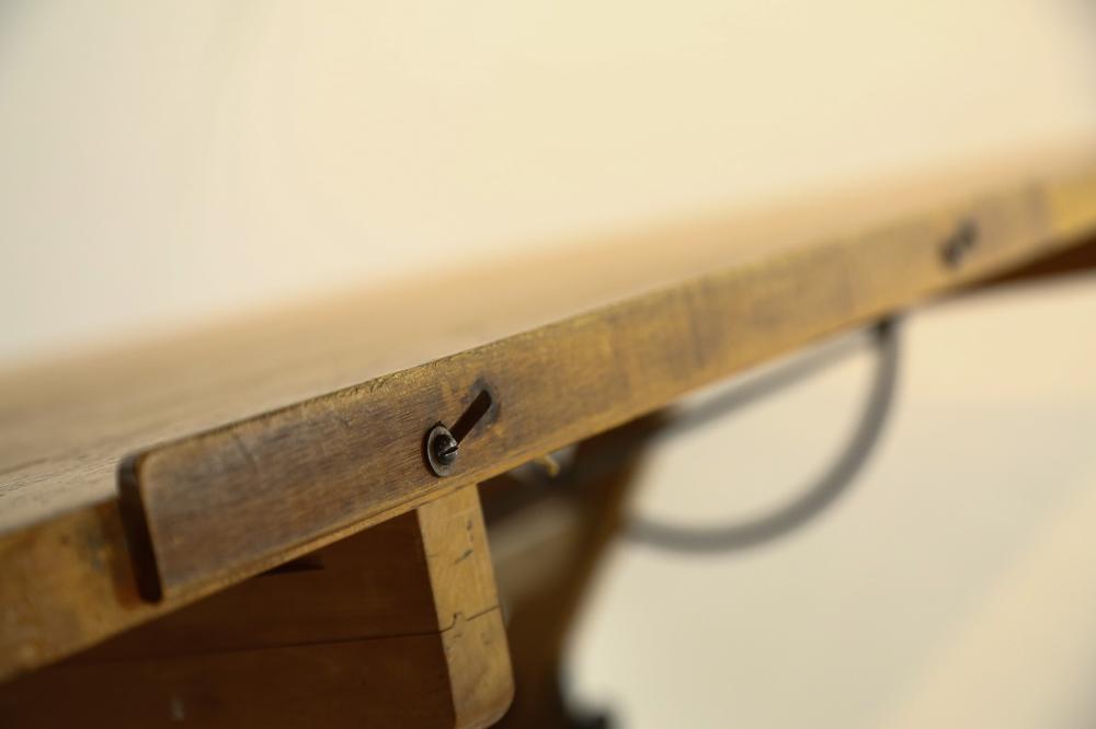 Vintage Oak Hamilton Drafting / Drawing Table
