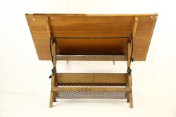 Vintage Oak Hamilton Drafting / Drawing Table