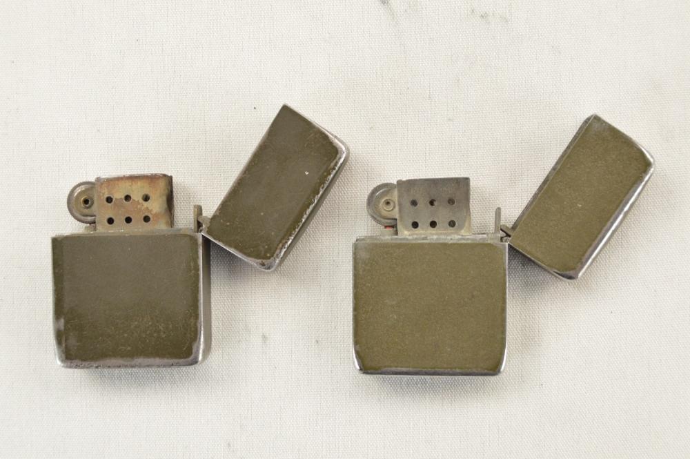 Lot of 2 USMC Park Sherman Lighters