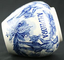 Delft Amphora Tobacco Jar
