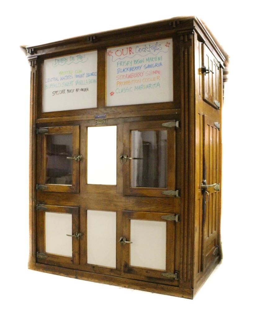 Large Oak Walk In Beer Cooler