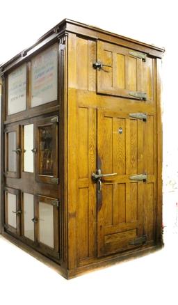 Large Oak Walk In Beer Cooler