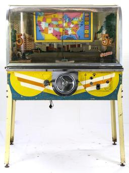 1957 Genco Motorama Arcade Game