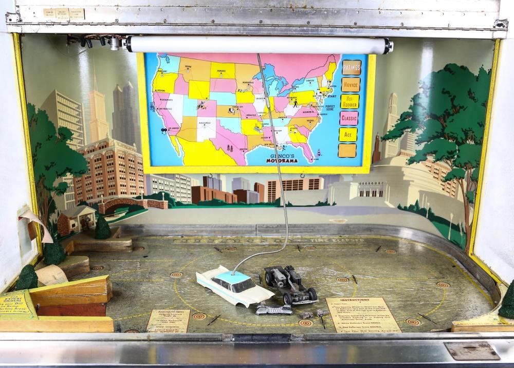 1957 Genco Motorama Arcade Game