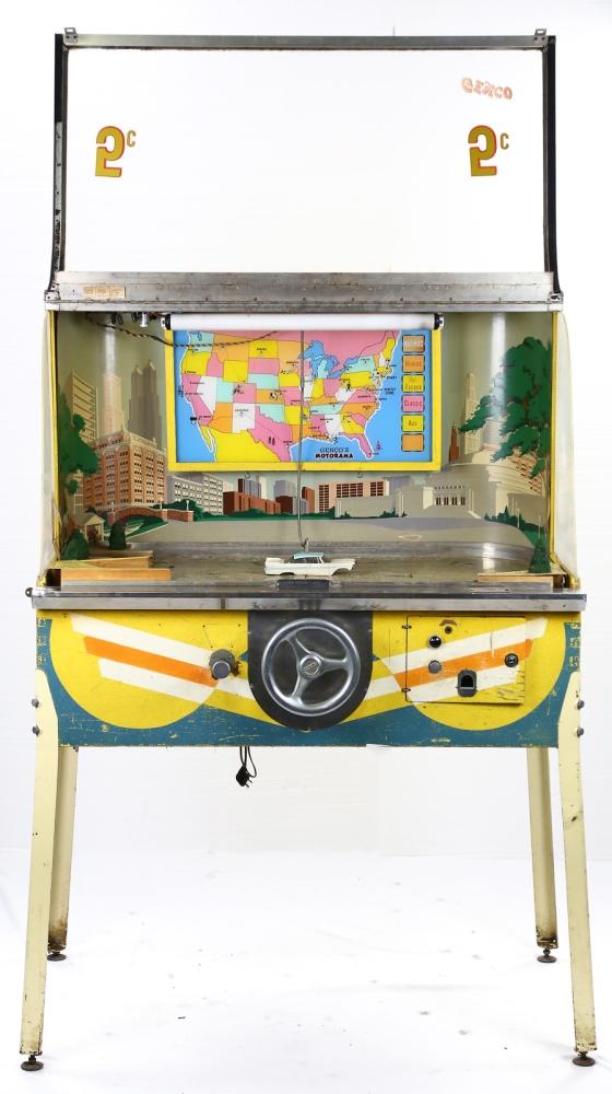 1957 Genco Motorama Arcade Game