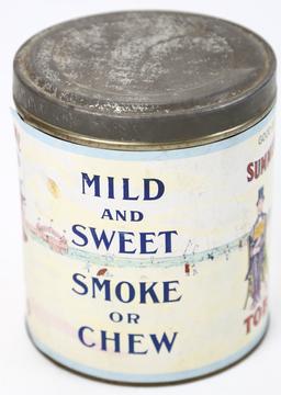 Good Old Summer-Time Tobacco Can