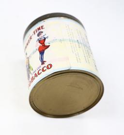 Good Old Summer-Time Tobacco Can