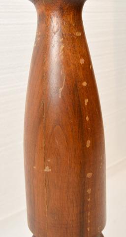 Mohawk Gas Sign on Wood Pedestal