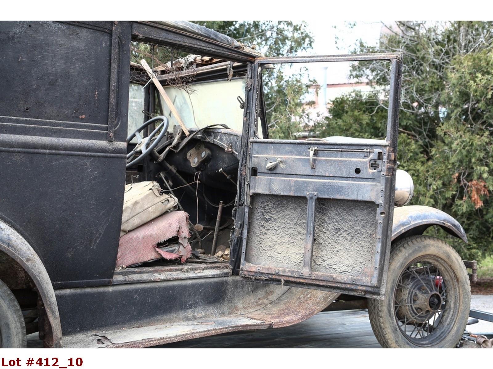 1931 Ford Delivery Sedan - Barn Find!