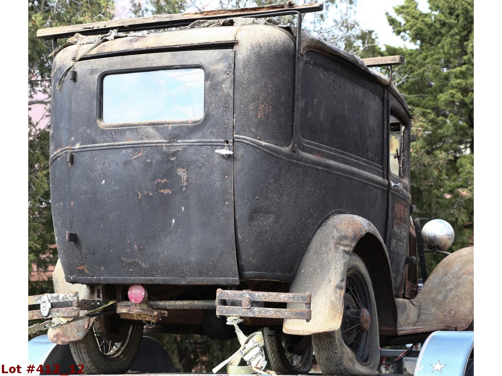 1931 Ford Delivery Sedan - Barn Find!