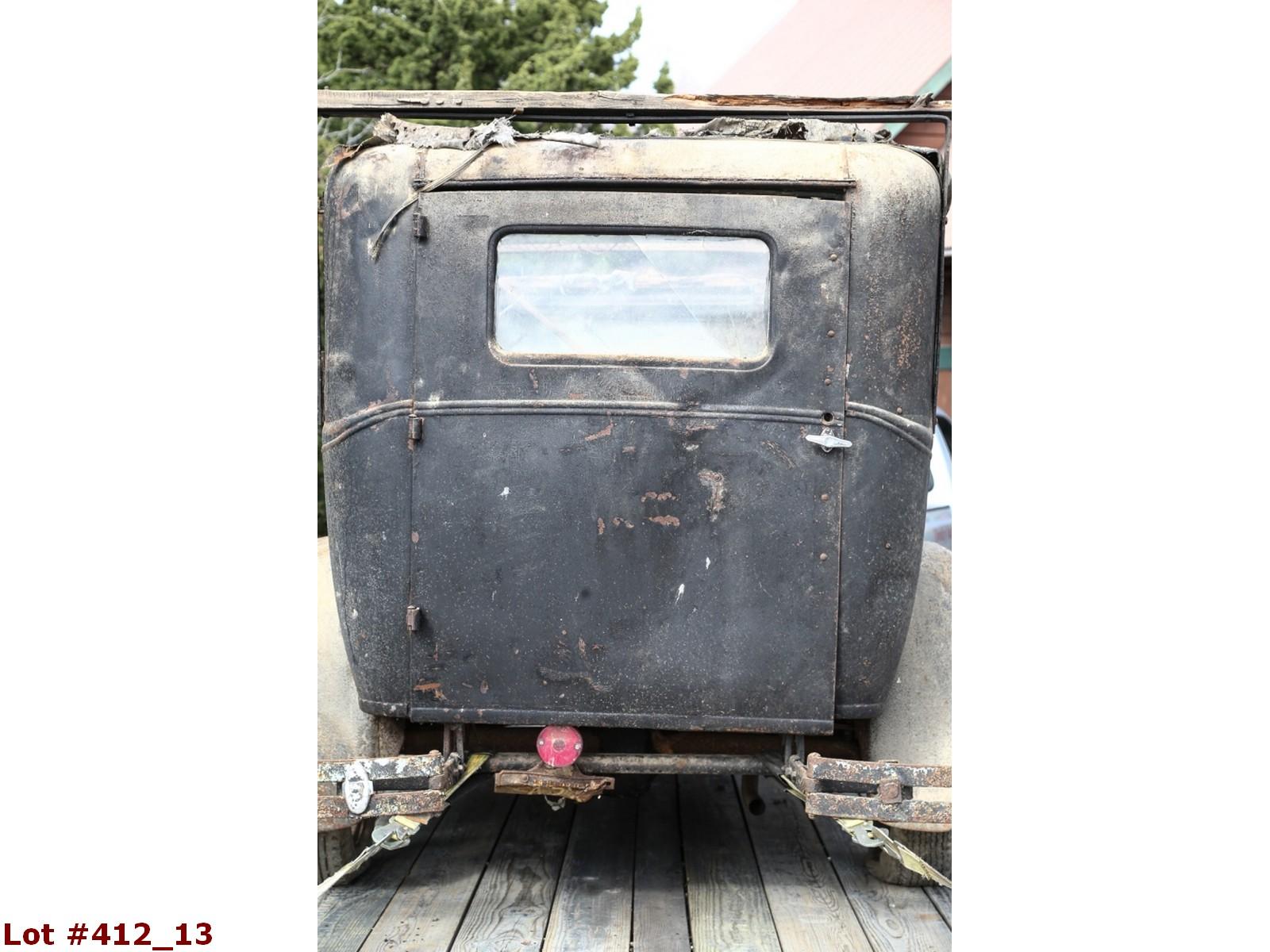 1931 Ford Delivery Sedan - Barn Find!