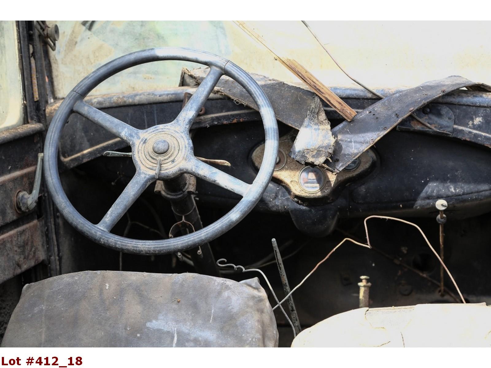 1931 Ford Delivery Sedan - Barn Find!