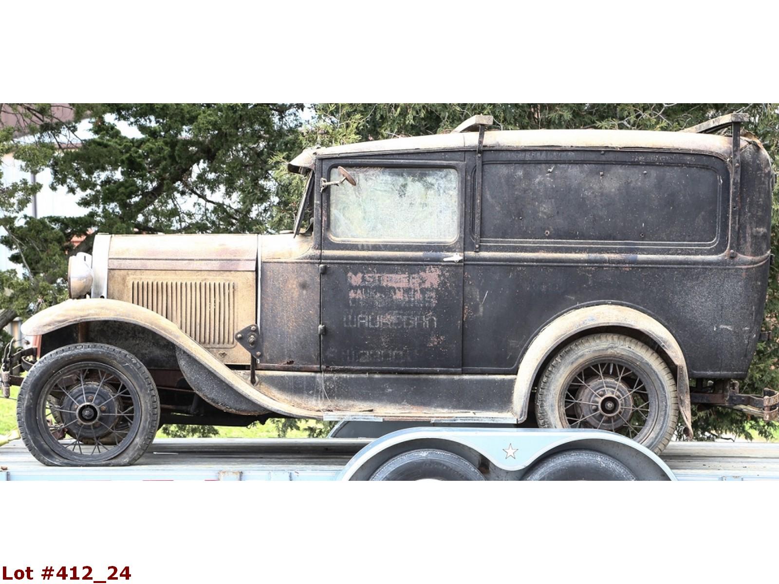 1931 Ford Delivery Sedan - Barn Find!