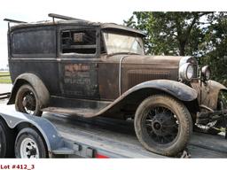 1931 Ford Delivery Sedan - Barn Find!