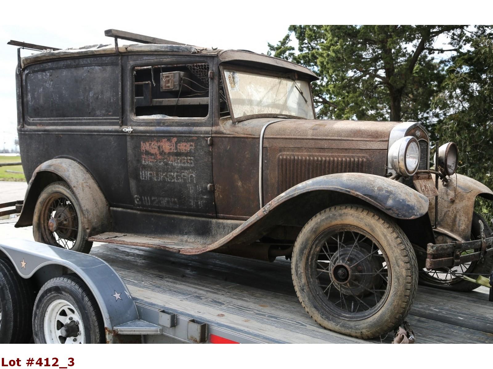 1931 Ford Delivery Sedan - Barn Find!