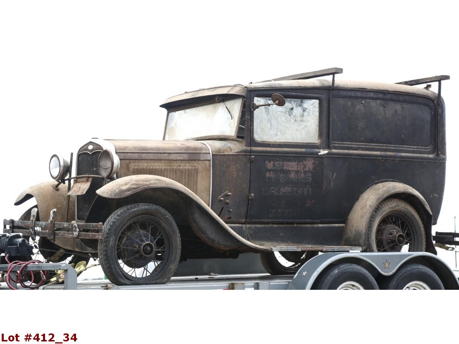 1931 Ford Delivery Sedan - Barn Find!