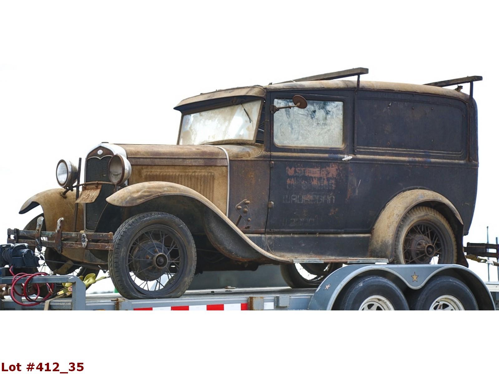 1931 Ford Delivery Sedan - Barn Find!