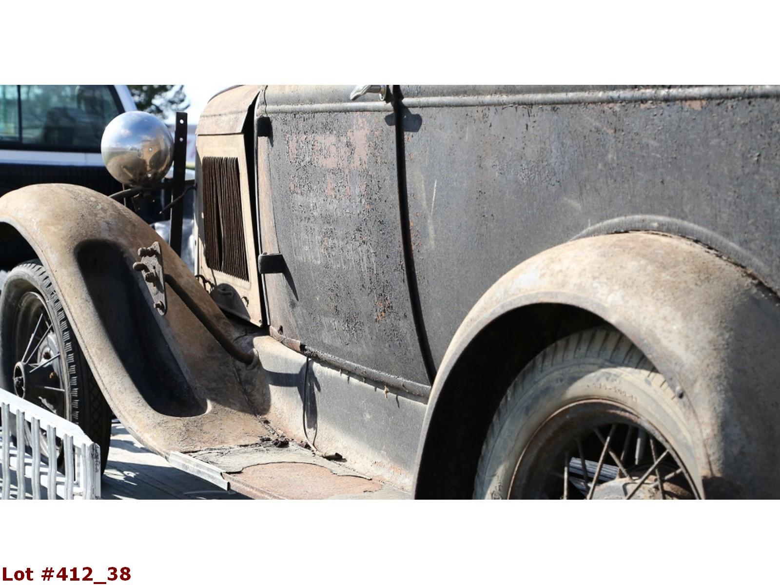 1931 Ford Delivery Sedan - Barn Find!