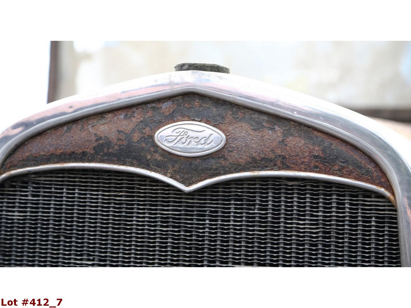 1931 Ford Delivery Sedan - Barn Find!