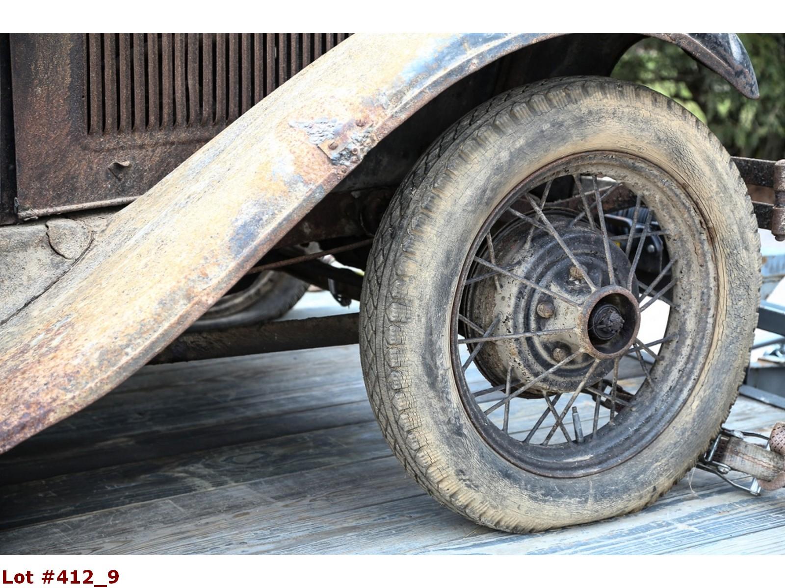 1931 Ford Delivery Sedan - Barn Find!