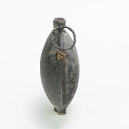 WWII German Turtle Grenade W/ Original Paint