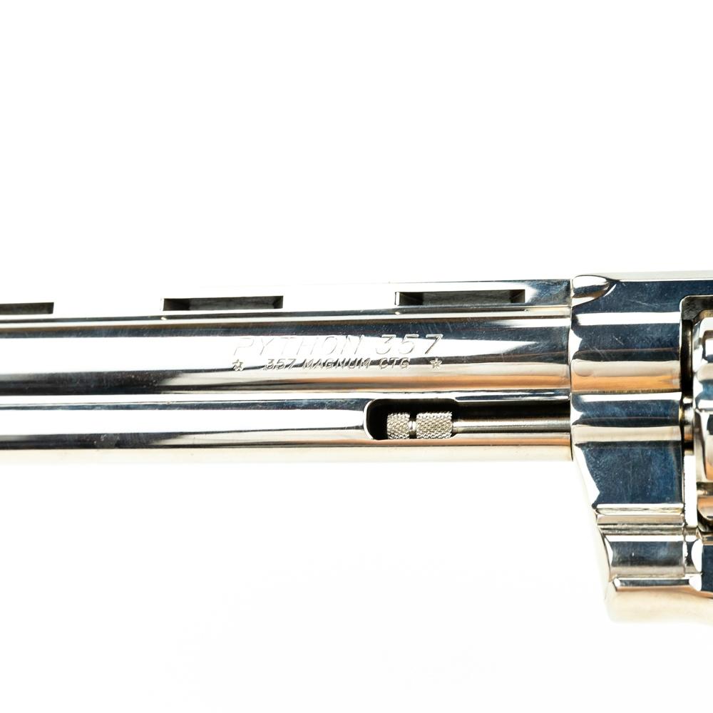 Colt Nickel Python 357mag 6" Revolver V34339