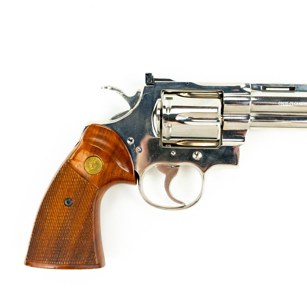 Colt Nickel Python 357mag 6" Revolver V34339